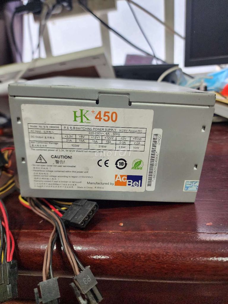 Nguồn acbel hk450. Mua bán Linh kiện (RAM, Card...) tại Quận 1 Tp Hồ Chí Minh được đăng bởi Ngô Tấn Cường hình 1