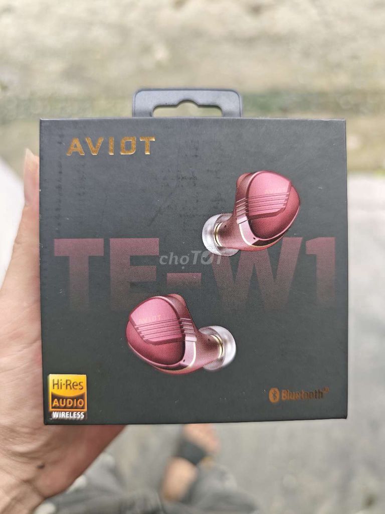 Tai nghe AVIOT TE-W1 Đỏ. Mua bán Tivi, Âm thanh tại Huyện Đông Anh Hà Nội được đăng bởi Sơn hình 1