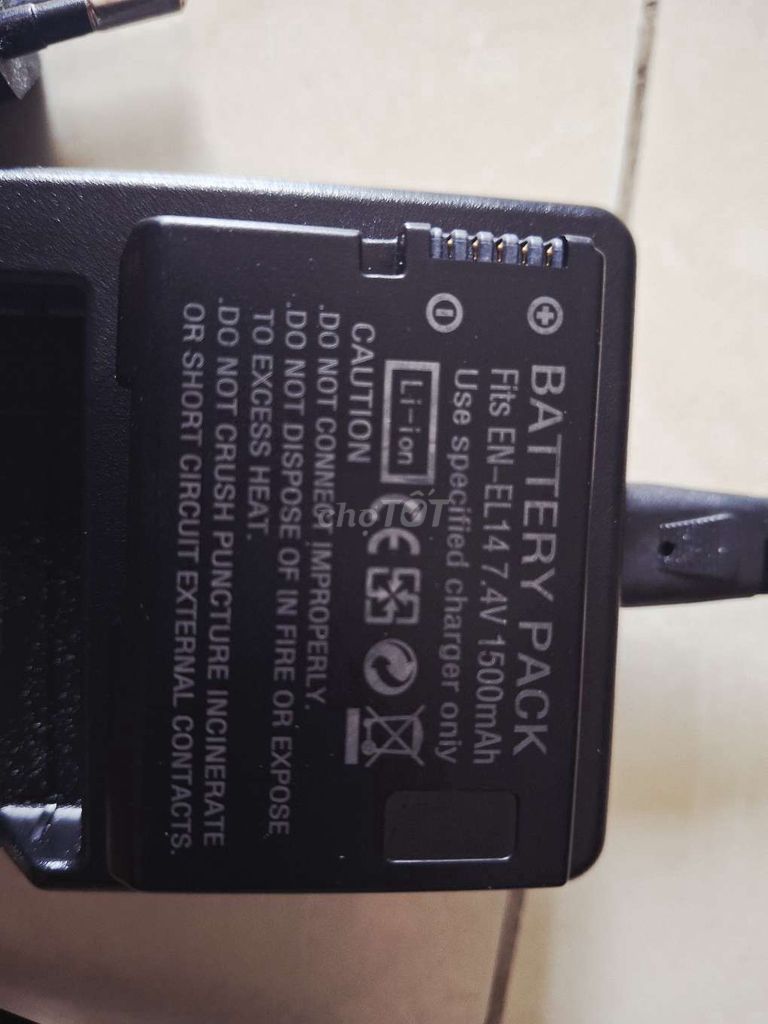 Bộ sạc pin máy ảnh Nikon MH-24. Mua bán Máy ảnh, Máy quay tại Quận Liên Chiểu Đà Nẵng được đăng bởi Thành hình 1