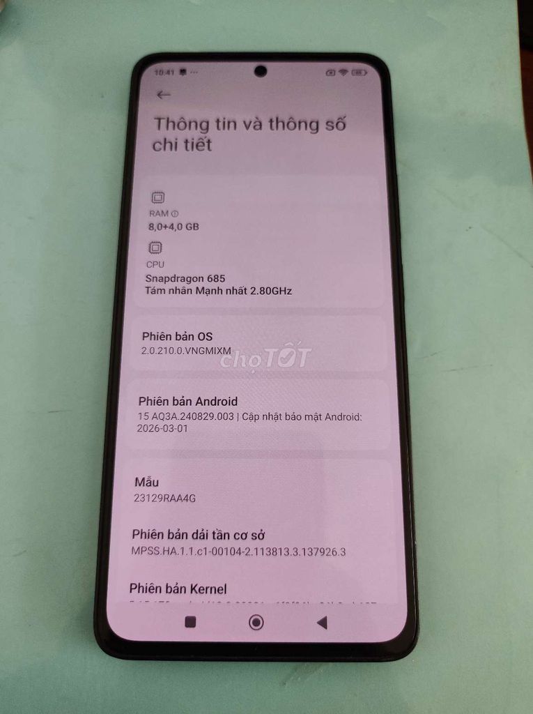 Xiaomi Redmi Note 13 128GB Đen. Mua bán Điện thoại tại Huyện Chợ Mới An Giang được đăng bởi ThanhBinhmobile hình 1