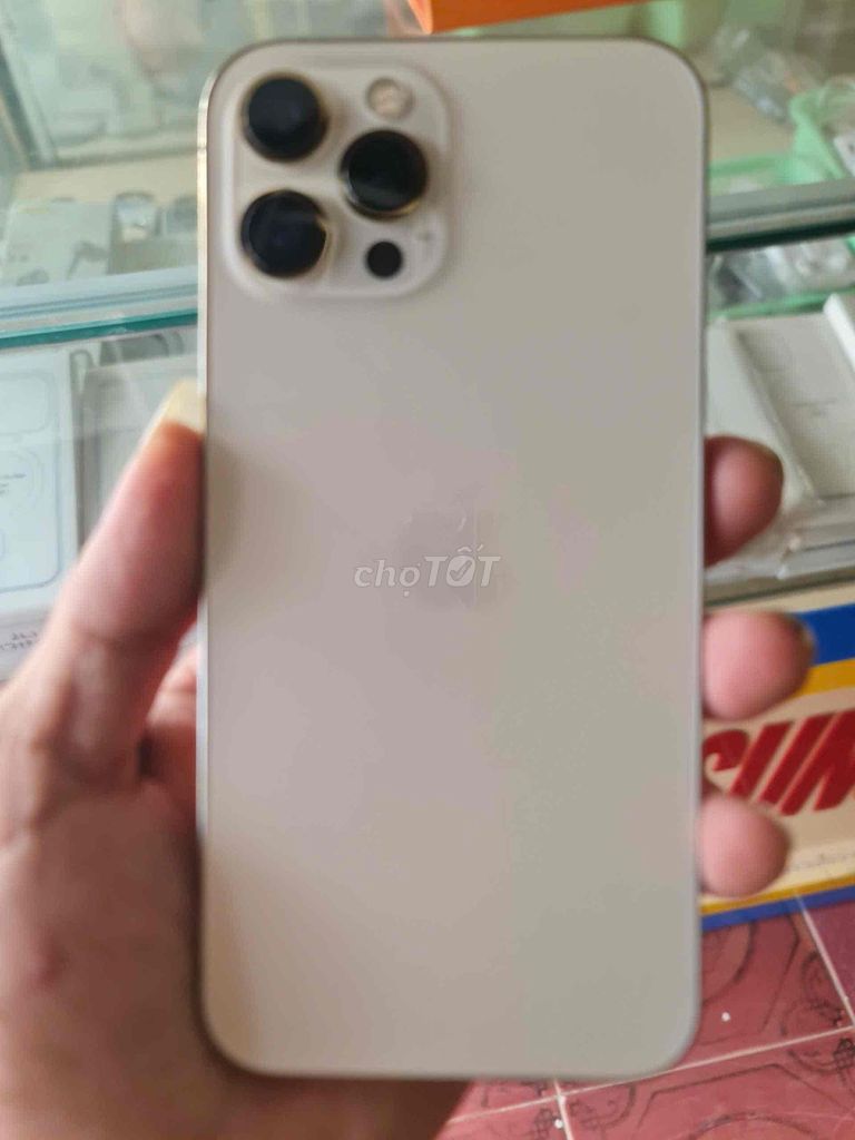 Apple iPhone 12 Pro Max Vàng 96%. Mua bán Điện thoại tại Thành phố Biên Hòa Đồng Nai được đăng bởi Lehoang Minhphu hình 1