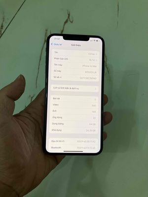 Bán Iphone Xsmax mất face lỗi cam sau icloud sạch