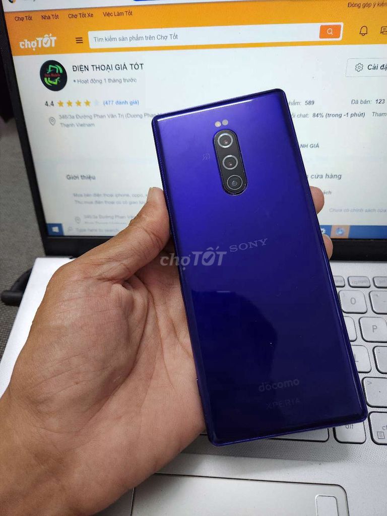 SONY XPERRIA 1 6GB.64GB SNAP 855 ZIN FULL CN. Mua bán Điện thoại tại Quận Bình Thạnh Tp Hồ Chí Minh được đăng bởi Dân Mobile hình 1