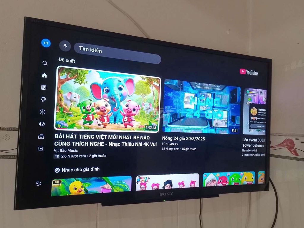 trả trọ TL tivii Sony 32 inch Smart TV xem Youtube. Mua bán Tivi, Âm thanh tại Thành phố Thuận An Bình Dương được đăng bởi Tâm AT hình 1