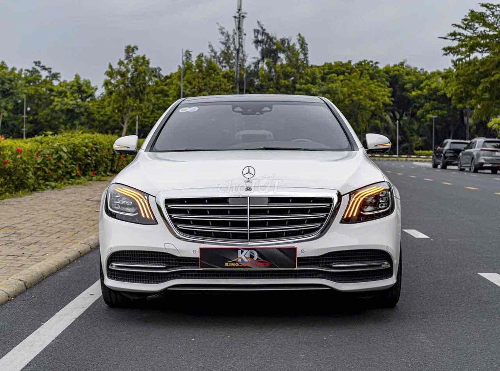 Mercedes S450 - 2020 màu trắng nt nâu siêu đẹp. Mua bán Ô tô tại Quận 7 Tp Hồ Chí Minh được đăng bởi Dương Phương hình 5