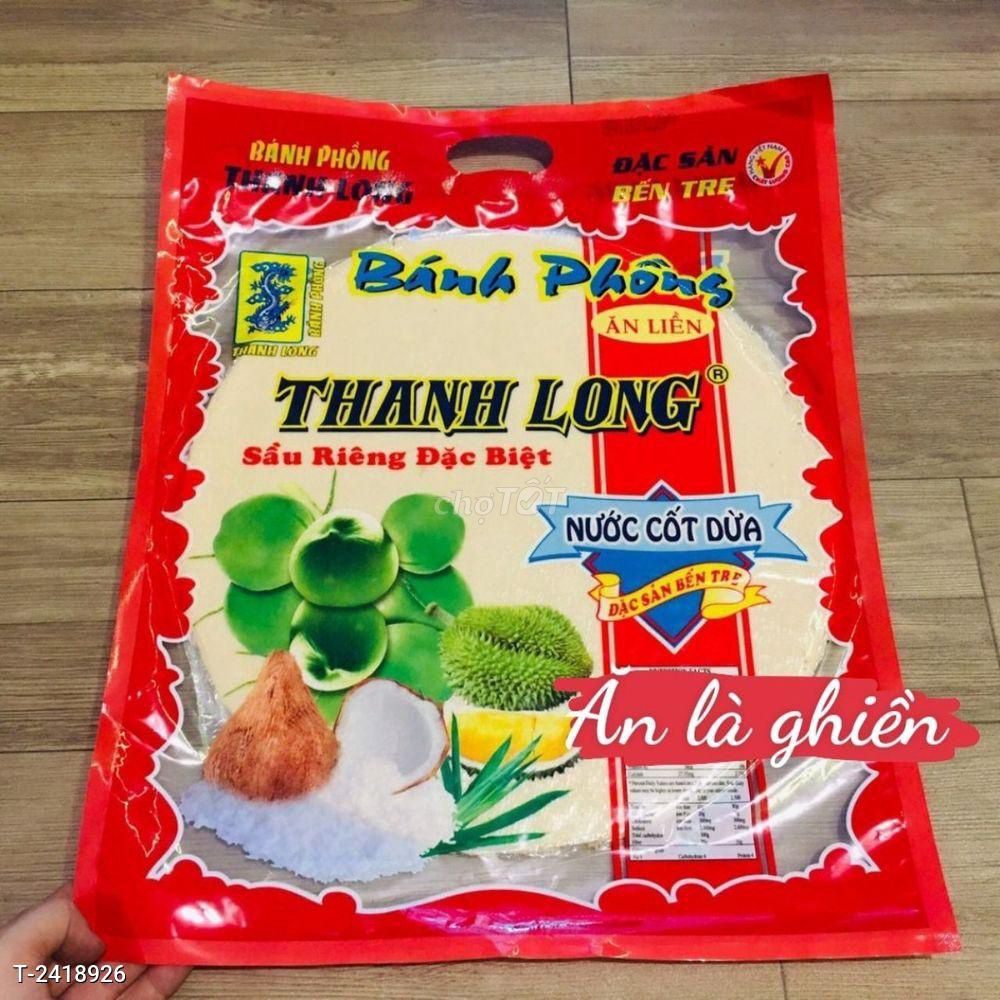 BÁNH PHỒNG THANH LONG SẦU RIÊNG CỐT DỪA BẾN TRE. Mua bán Đồ ăn, thực phẩm và các loại khác tại Huyện Thạnh Phú Bến Tre được đăng bởi Siêu thị Anh Tú 88 hình 1
