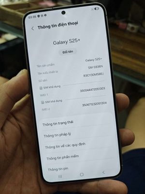 Samsung Galaxy S25+ 12GB/256GB Bạc Hàn Quốc
