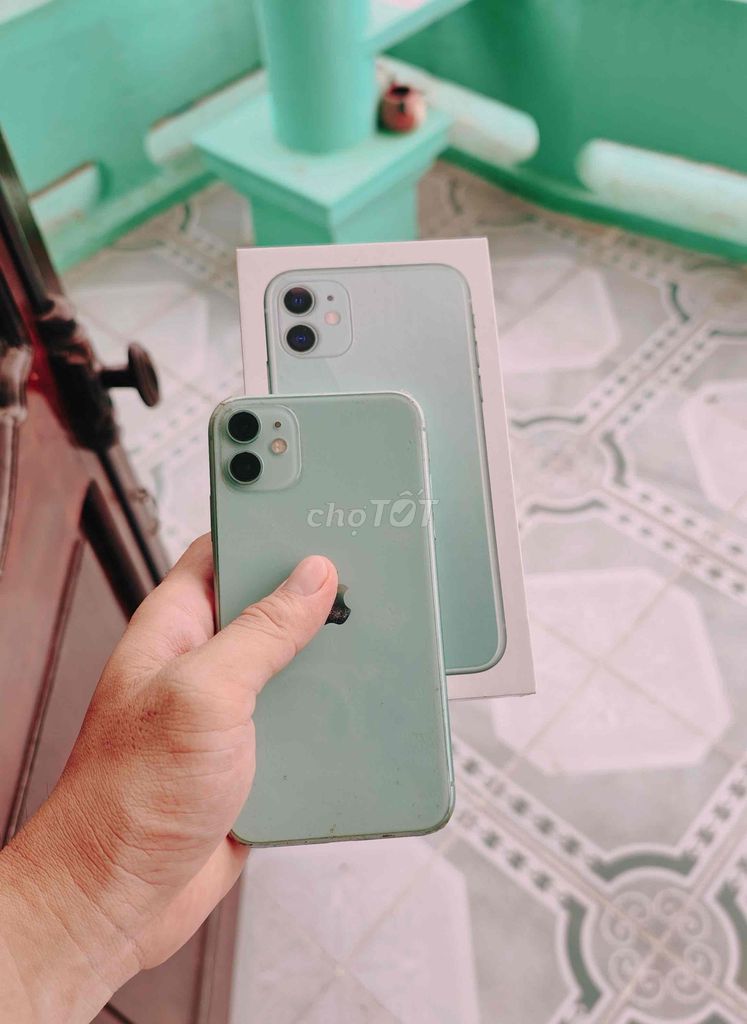Apple iPhone 11 Xanh ngọc Đã dùng. Mua bán Điện thoại tại Thành phố Huế Thừa Thiên Huế được đăng bởi Hoàng Nguyễn hình 1