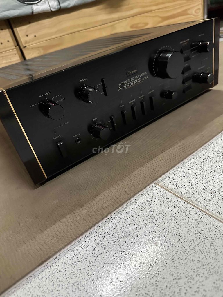 Amply Sansui AU-707XCDdecade Đen. Mua bán Tivi, Âm thanh tại Quận Gò Vấp Tp Hồ Chí Minh được đăng bởi Nghe Nhìn hình 1
