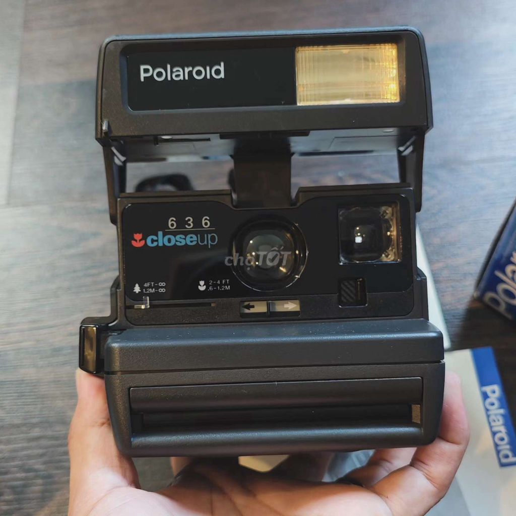 [ Đã bán] Vintage Polaroid 636 camping pack