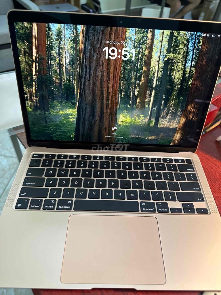 Apple MacBook Air M1 8GB/256GB Vàng đồng. Mua bán Laptop tại Quận Cầu Giấy Hà Nội được đăng bởi Minh Khuê hình 1