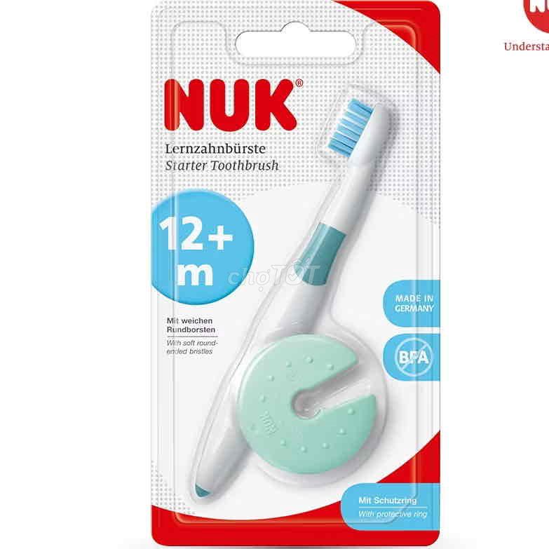 Bàn chải đánh răng NUK Đức cho bé 12 tháng. Mua bán Mẹ và bé tại Quận Ba Đình Hà Nội được đăng bởi Phạm vân hình 1