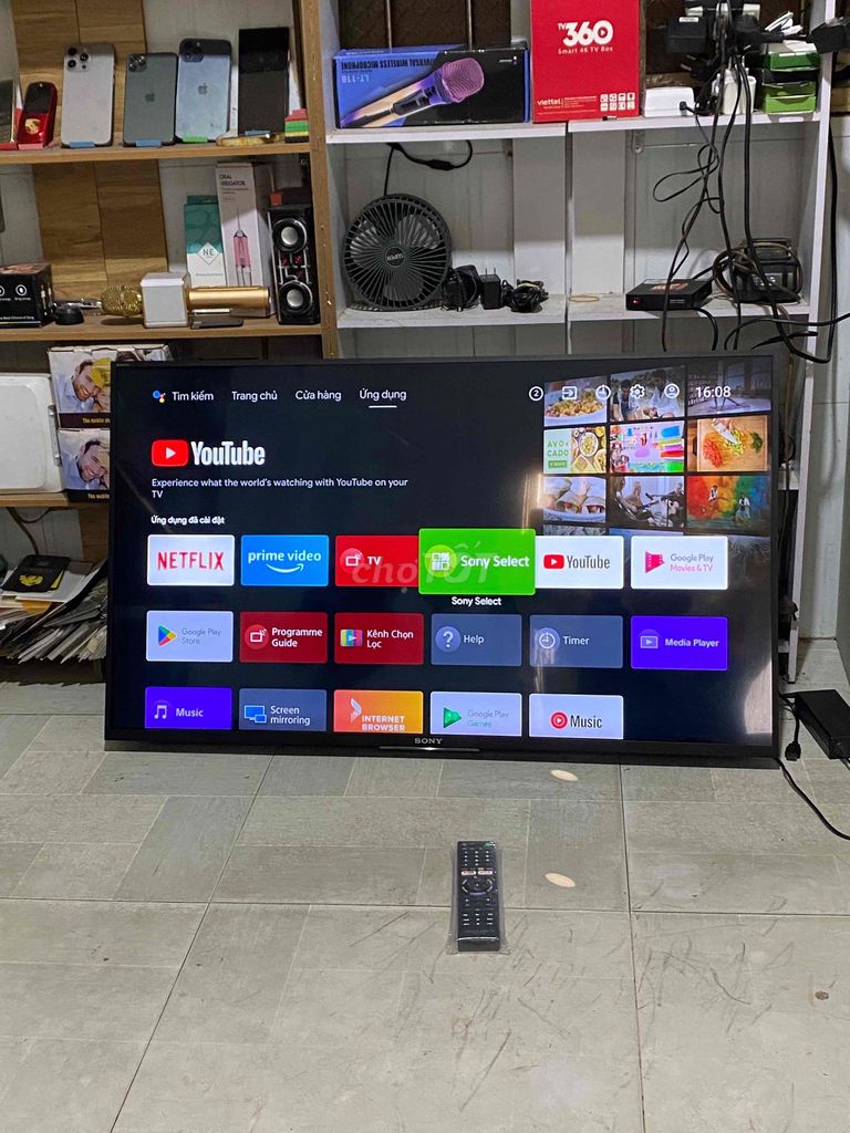 Tivi Sony 43 inch 4K ,giọng nói , mạng mạnh. Mua bán Tivi, Âm thanh tại Thành phố Sa Đéc Đồng Tháp được đăng bởi Cậu Cả Luxury hình 1