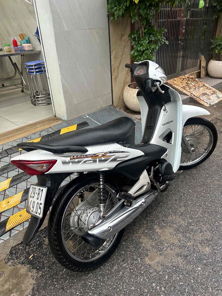 Honda Wave 2014 белый, полуавтомат