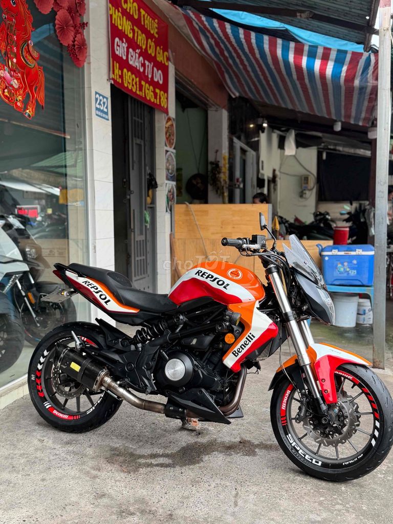 Benelli BN302 2017 Cam Trắng Đen Biển SG 9c