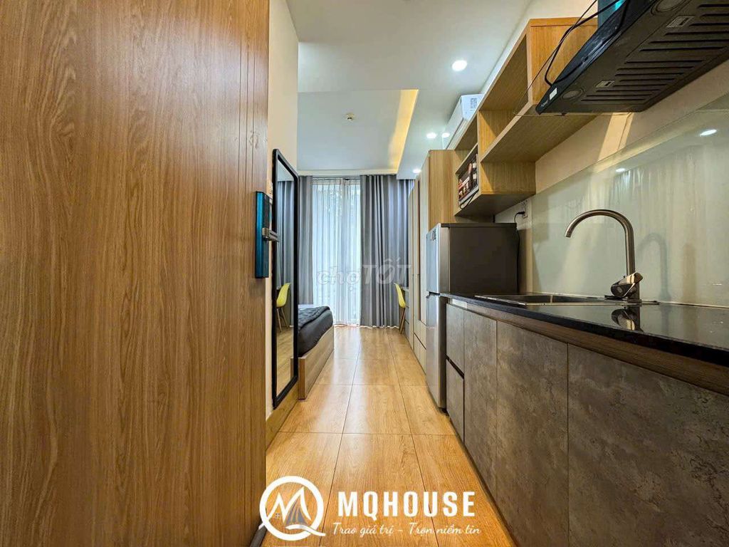 😋 Cho thuê CH Studio Full nội thất, Bancony - Nguyễn Văn Đậu, Q.BT