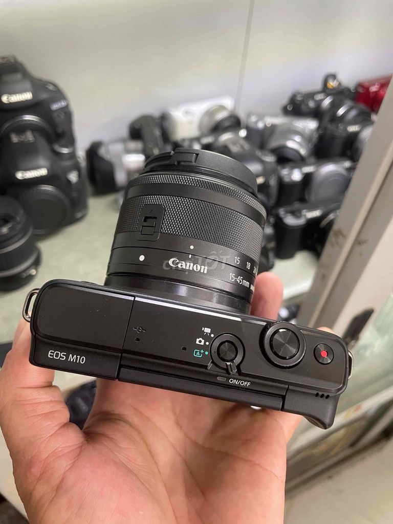 canon m10 kèm kít mới 99%. Mua bán Máy ảnh, Máy quay tại Quận Thanh Xuân Hà Nội được đăng bởi Mua bán giao lưu các Dòng máy ảnh giá tốt hình 1