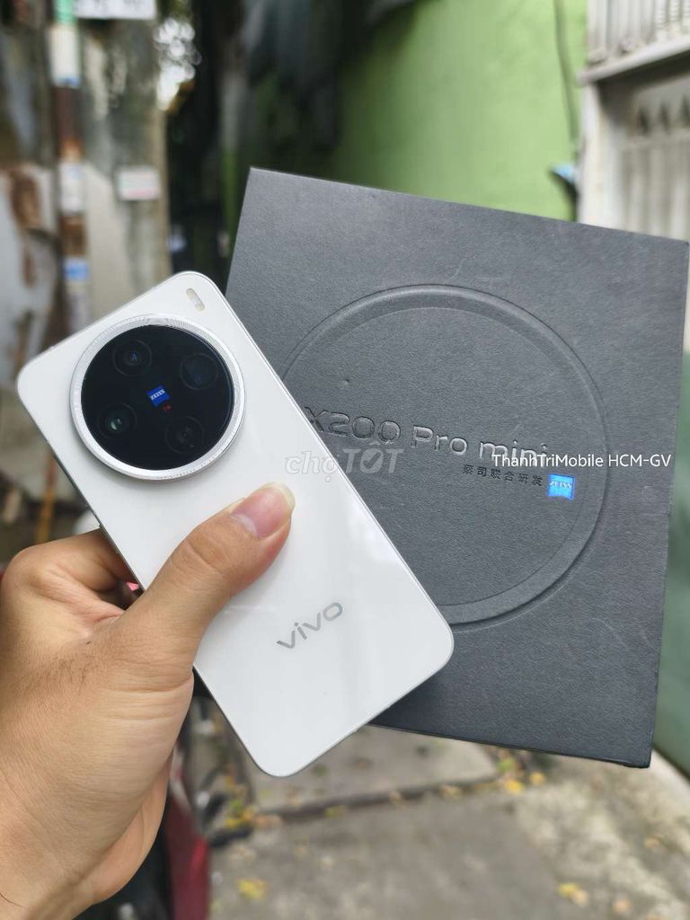 Vivo X200 Pro Mini 12GB/256GB Trắng. Mua bán Điện thoại tại Quận Gò Vấp Tp Hồ Chí Minh được đăng bởi Thanh Tri hình 1