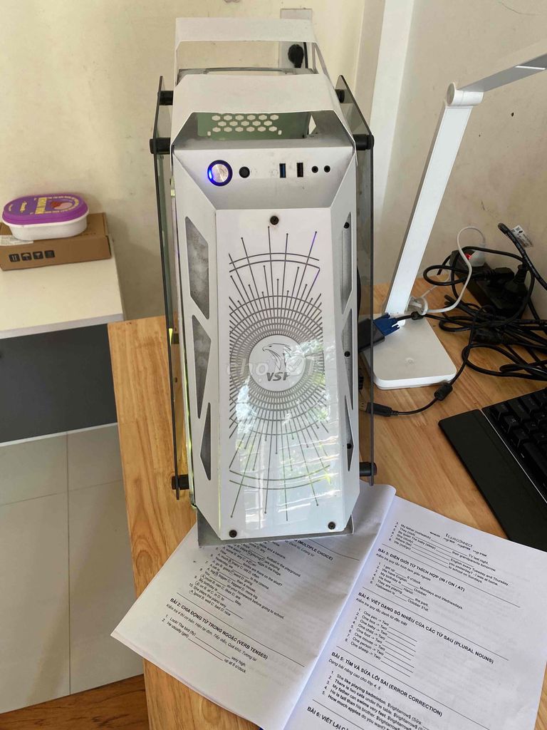 Vỏ case VSP màu Trắng. Mua bán Linh kiện (RAM, Card...) tại Huyện Quảng Điền Thừa Thiên Huế được đăng bởi Nhật Phương Computer hình 1