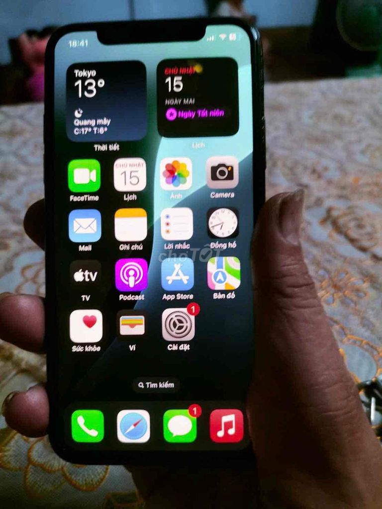 Apple iPhone Đen Đã thay pin. Mua bán Điện thoại tại Huyện Cầu Kè Trà Vinh được đăng bởi minh khanh hình 1