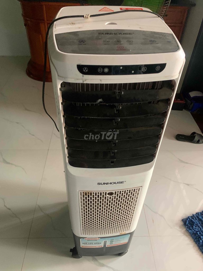 Quạt điều hòa Sunhouse Trắng làm mát hiệu quả. Mua bán Quạt tại Thành phố Đồng Xoài Bình Phước được đăng bởi Hiếu Ve Chai hình 1