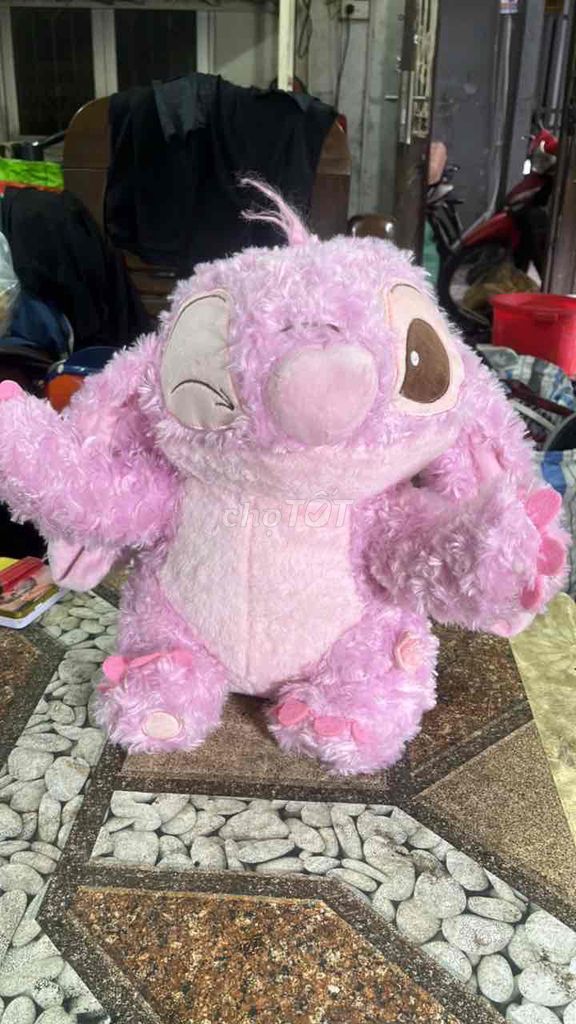 Thú nhồi bông Stitch Hồng. Mua bán Sở thích khác tại Quận Hoàng Mai Hà Nội được đăng bởi Kairiyeudau hình 1