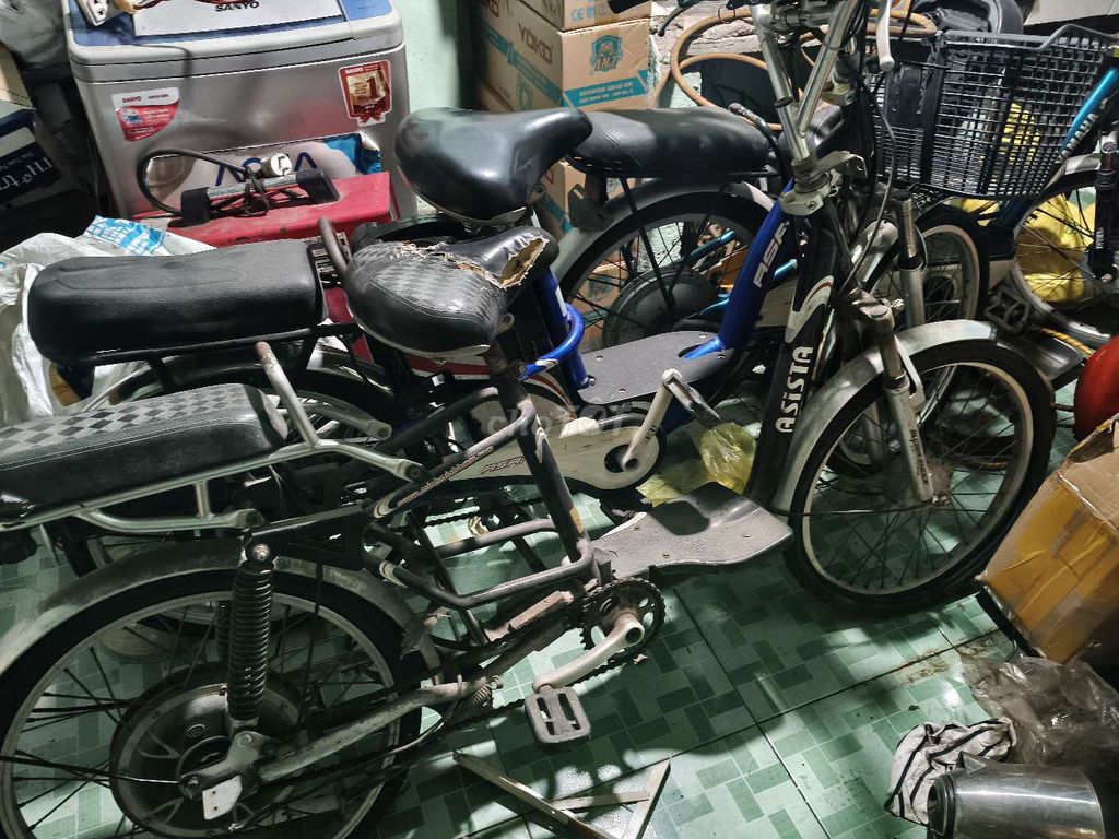 Cần thanh lý xác xe đạp điện như hình. Mua bán Xe điện tại Thành phố Thủ Dầu Một Bình Dương được đăng bởi Hoàng  hình 4