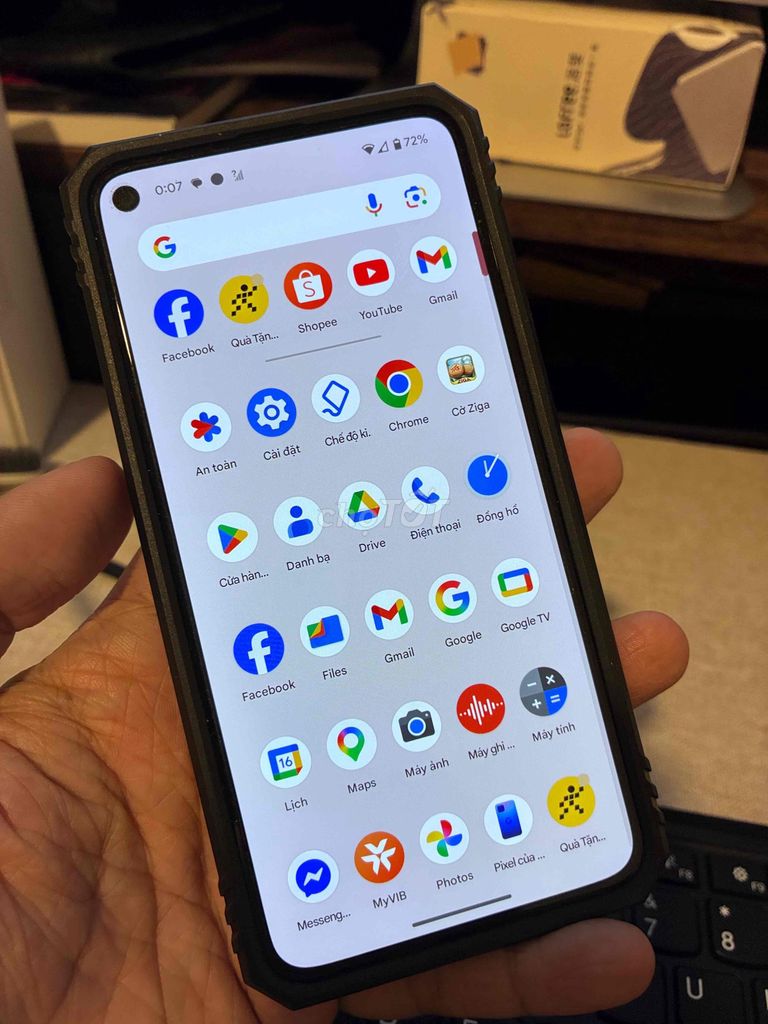Google Pixel 5 128GB Đen Đã sử dụng. Mua bán Điện thoại tại Quận 7 Tp Hồ Chí Minh được đăng bởi Apple BOX hình 1