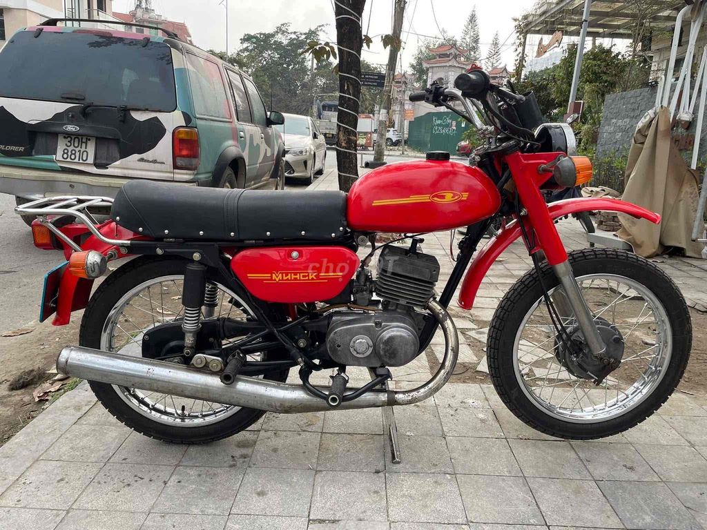 Minsk Cổ điển màu Đỏ Đã sử dụng. Mua bán Xe máy tại Thị xã Bến Cát Bình Dương được đăng bởi QUANG DAI TRAN hình 1