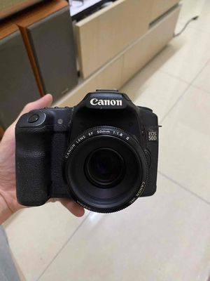 Canon 50D kèm lens 50 1.8ii