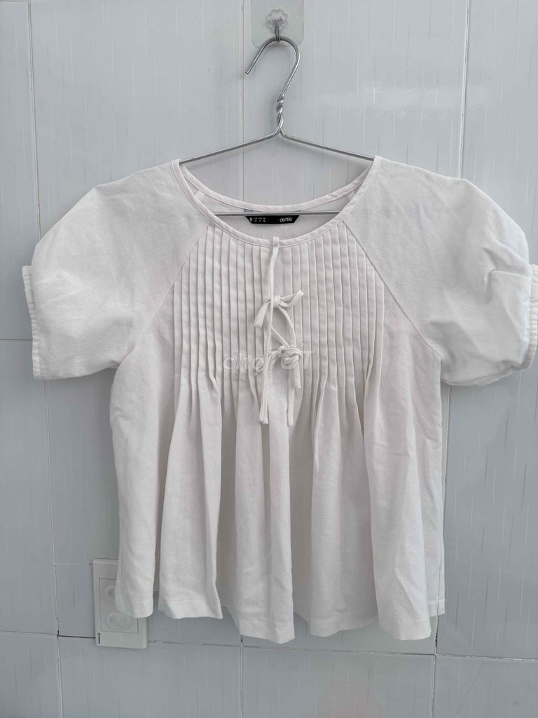 Áo baby doll Dottie Nữ Trắng size M. Mua bán Quần áo tại Quận Tân Bình Tp Hồ Chí Minh được đăng bởi Tên chưa cung cấp hình 1