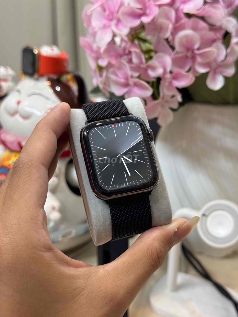 Apple Watch Series 6/44 thép đen LLA. Mua bán Thiết bị đeo thông minh tại Quận Đống Đa Hà Nội được đăng bởi Cửa Hàng AZ Shop chuyên Apple Watch hình 1