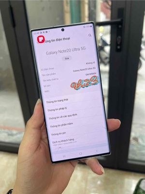 Samsung note20 Ultra 5G vỏ màn như ảnh ạ chức năng. Mua bán Điện thoại tại Quận Đống Đa Hà Nội được đăng bởi TicoSmartphone