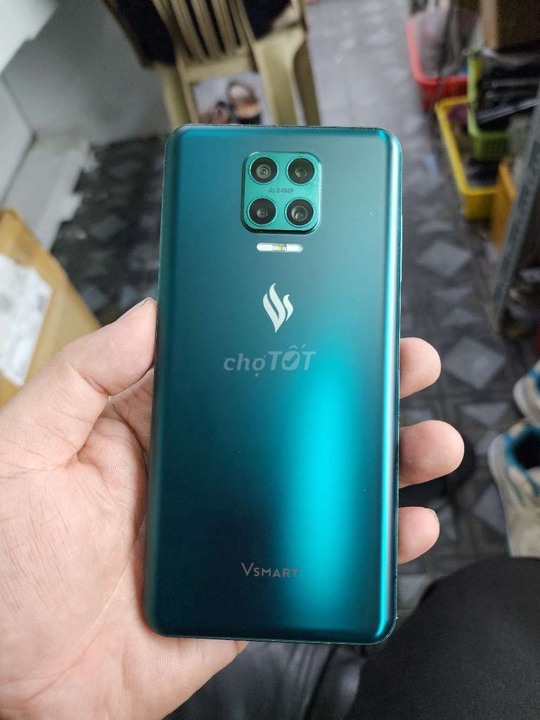 Vsmart Aris 128GB Xanh. Mua bán Điện thoại tại Thành phố Nam Định Nam Định được đăng bởi Thắng Nguyễn hình 1