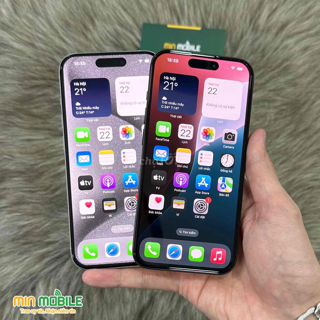 iPhone 15 Pro like new 99%, bản sim, pin cao