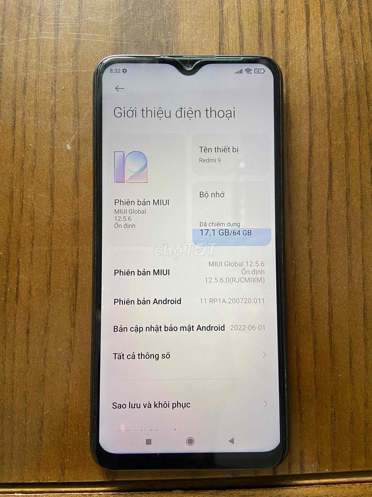 Xiaomi Redmi 9 64GB Đen. Mua bán Điện thoại tại Quận Thanh Khê Đà Nẵng được đăng bởi Anh Hưng hình 1