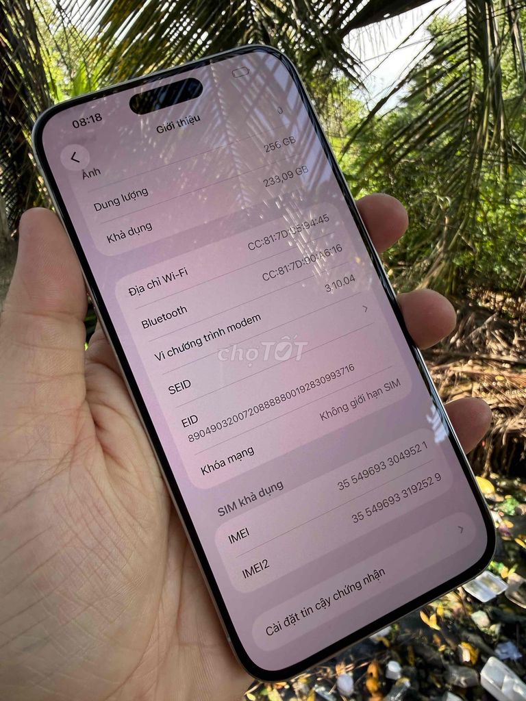 Apple iPhone 14 Pro Max 256GB Bạc zin áp keng nét. Mua bán Điện thoại tại Quận Ninh Kiều Cần Thơ được đăng bởi trà văn lâm hình 1