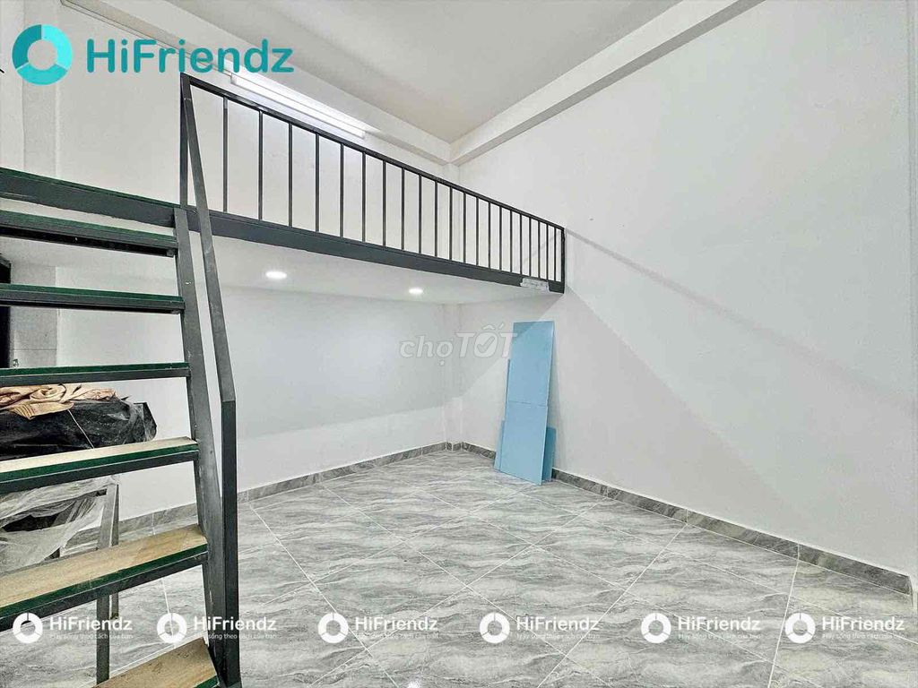 CHO THUÊ PHÒNG GÁC CAO NGAY TRỤC ĐƯỜNG THỐNG NHẤT MỚI 100%