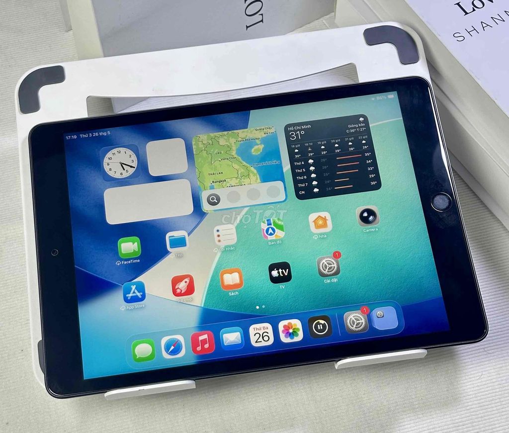 iPad Gen 9 256GB Wifi Gray 99% ZÁ ÊM HSSV. Mua bán Máy tính bảng tại Quận 10 Tp Hồ Chí Minh được đăng bởi Trí Hiển hình 1