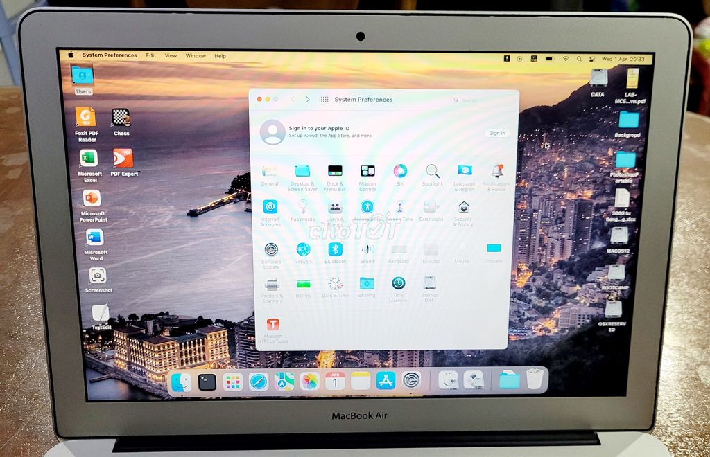 Apple MacBook Air A1466 2015 (i5 8GB/256GB). Mua bán Laptop tại Quận 8 Tp Hồ Chí Minh được đăng bởi Anh Tấn hình 1