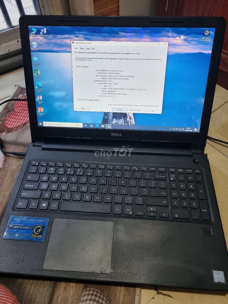 Dell 3568 i3-7020U 4/ssd128 gb zin đẹp. Mua bán Laptop tại Quận Nam Từ Liêm Hà Nội được đăng bởi sky hình 1