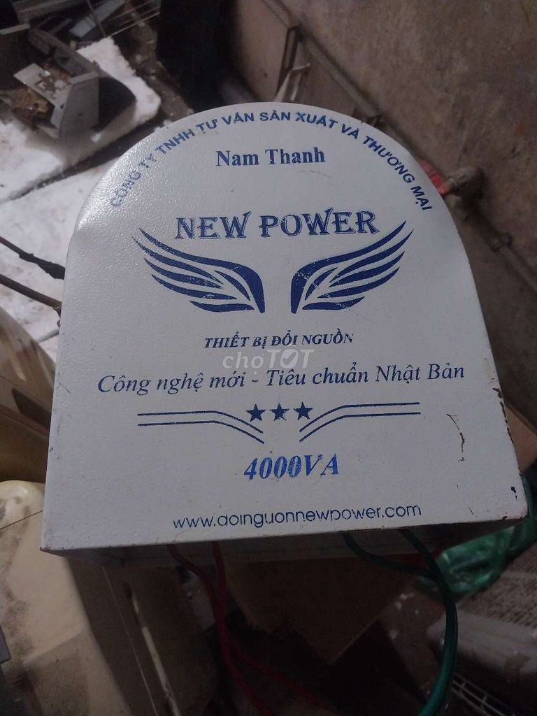 Biến áp tự ngẫu New Power 4000VA. Mua bán Đồ chuyên dụng, Giống nuôi trồng tại Quận Hai Bà Trưng Hà Nội được đăng bởi Anh Quang hình 1