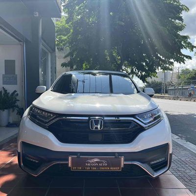 Honda CRV-L sản xuất 2021 trắng ngọc trai.
