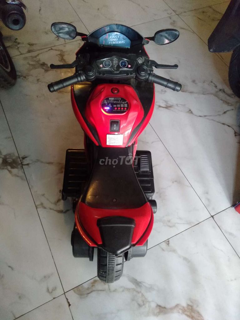 Xe máy điện trẻ em Đỏ. Mua bán Xe điện tại Huyện Bình Chánh Tp Hồ Chí Minh được đăng bởi Thanh phat đat nguyen hình 2