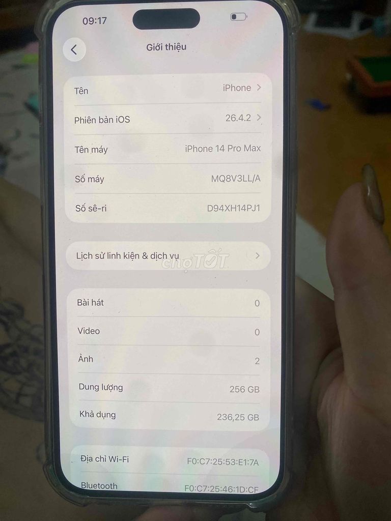 iPhone 14 Pro Max 256GB Vàng Mỹ. Mua bán Điện thoại tại Quận Bắc Từ Liêm Hà Nội được đăng bởi Trần Hoa Din hình 1