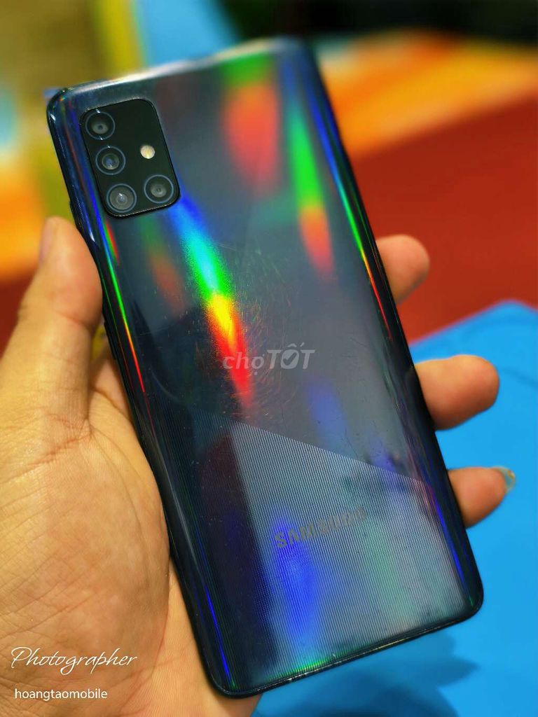 Samsung Galaxy A51 128GB Đen 6GB Like New. Mua bán Điện thoại tại Quận Tân Bình Tp Hồ Chí Minh được đăng bởi Táo Bán Lổ hình 1