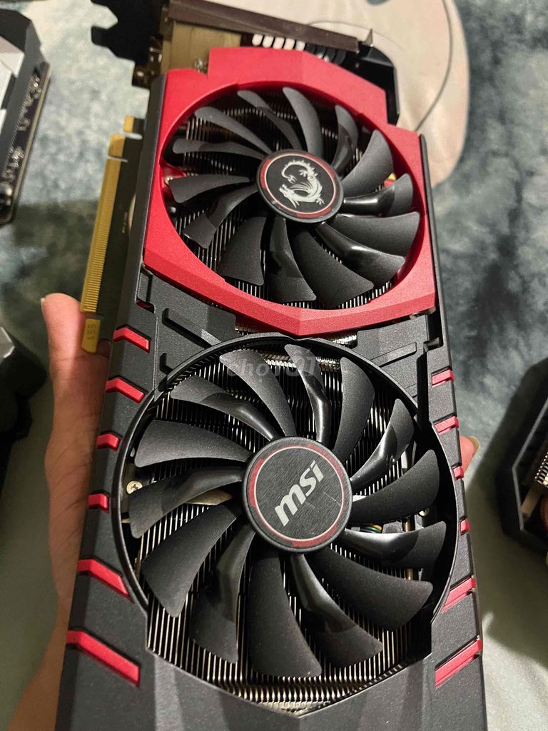 Card đồ họa MSI GTX 980 4GB Đen Đỏ. Mua bán Linh kiện (RAM, Card...) tại Huyện Trảng Bàng Tây Ninh được đăng bởi Đỗ Minh Luân hình 1