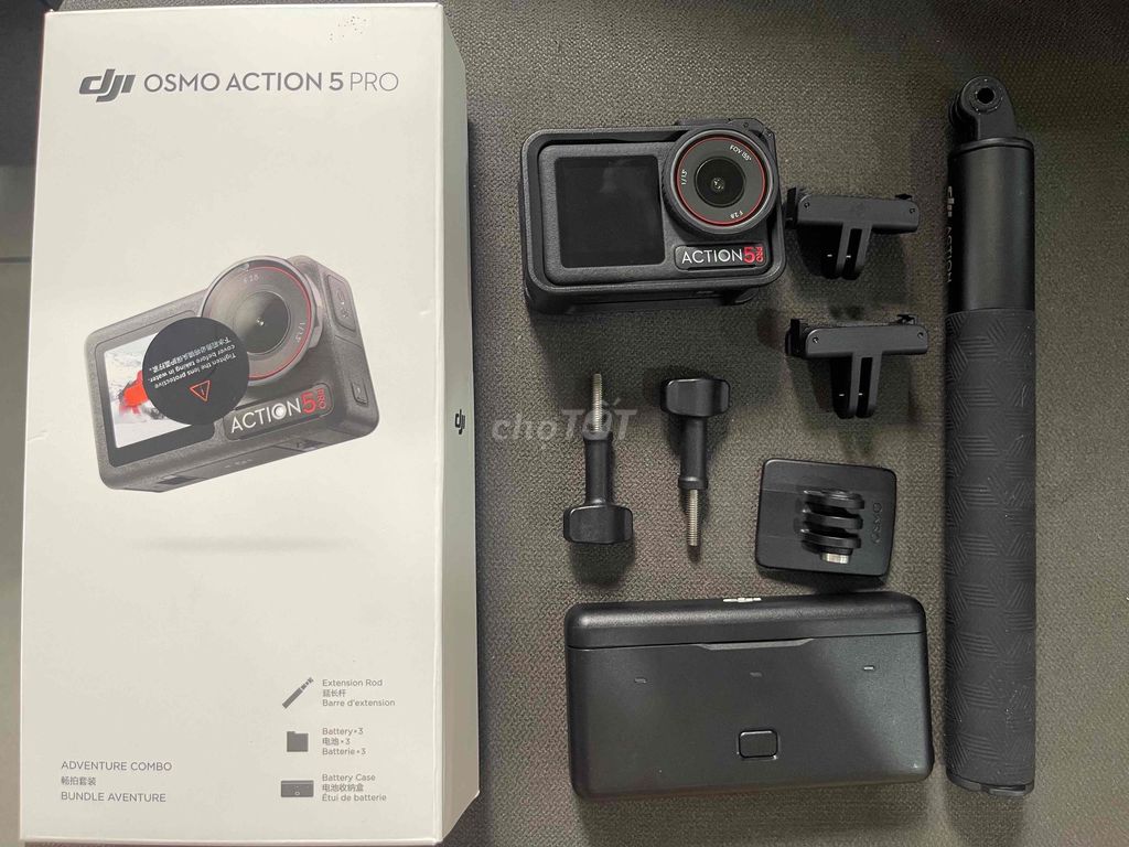 DJI Osmo Action 5 Pro Adventure Combo Lướt. Mua bán Máy ảnh, Máy quay tại Quận 8 Tp Hồ Chí Minh được đăng bởi Toàn Đinh hình 1