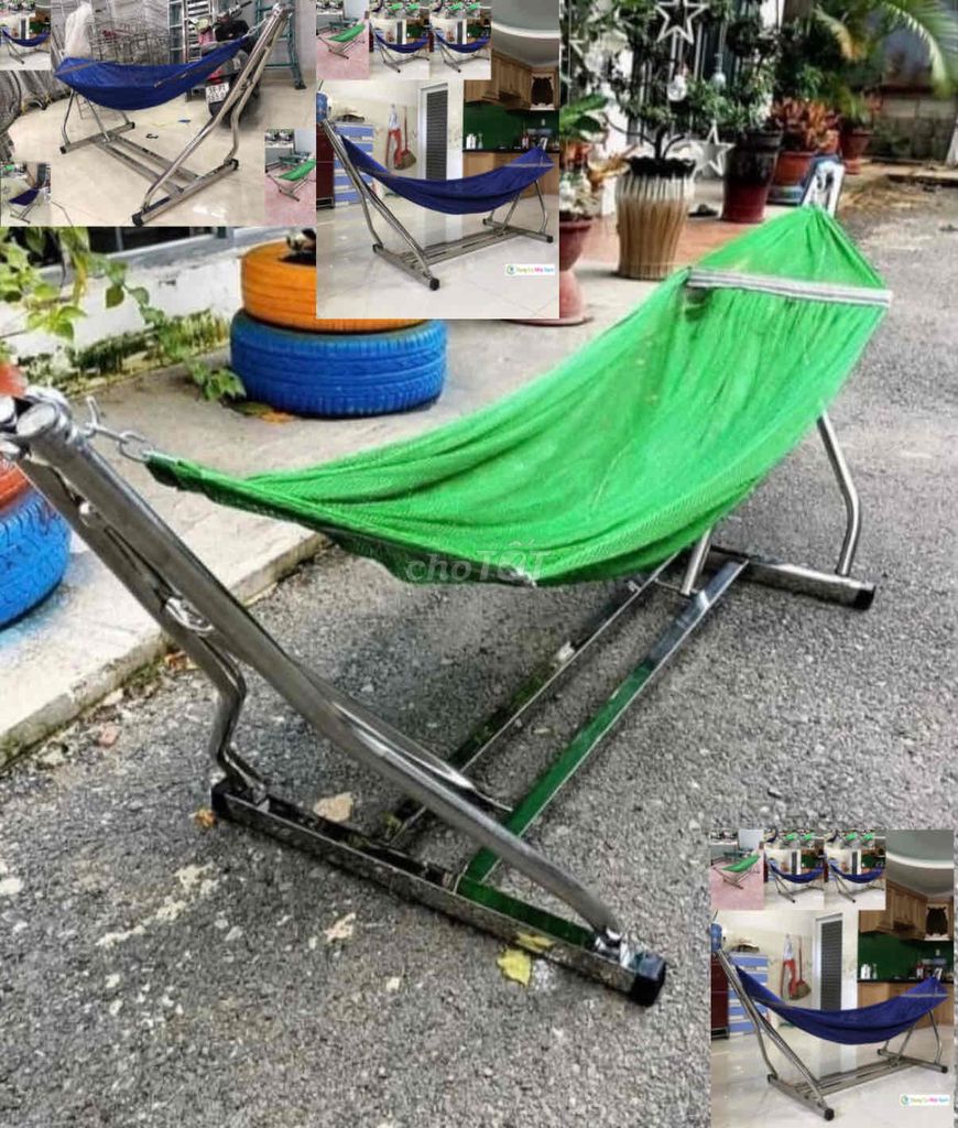 Duy trì vốn xãa KHUNG VÕNG INOX VUÔNG NEW 100%. Mua bán Giường, chăn ga gối nệm tại Quận 12 Tp Hồ Chí Minh được đăng bởi Xưởng võng xếp hình 1