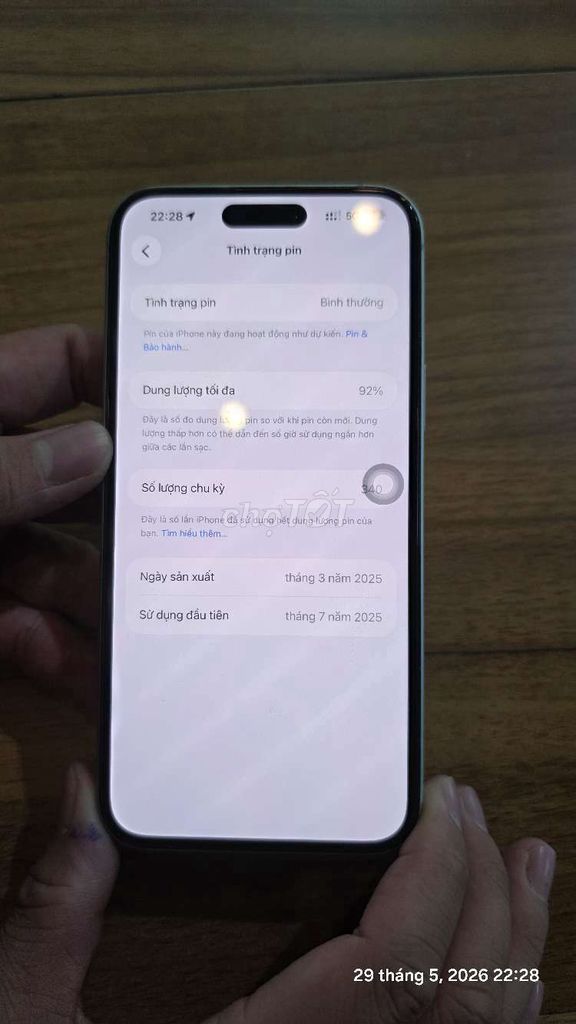 iPhone 15 Plus 128GB Xanh VN/A. Mua bán Điện thoại tại Thành phố Thuận An Bình Dương được đăng bởi Tuấn Anh hình 1